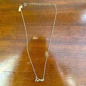 Kate Spade bow necklace